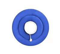 Collier de protection pour chien et chat - Collier élisabéthain réglable - Anneau souple - Guérison des plaies - Anti-rayures - Anti-léchage - Bleu - Taille L
