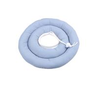 Collier de protection pour chien et chat - Collier élisabéthain réglable - Anneau souple - Guérison des plaies - Anti-rayures - Anti-léchage - Bleu ciel - Taille L