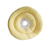 Collier de protection pour chien et chat - Collier élisabéthain réglable - Anneau souple - Guérison des plaies - Anti-rayures - Anti-léchage (jaune, XL)