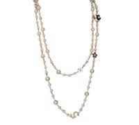 Collier De Pull En Perles - Chaîne De Mode Coréenne, Long Collier De Perles, Bijoux De Déclaration Automne-hiver | Style Superposé Élégant Pour Tenues Confortables, Des Cardigans, Des Robes En Tri