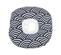 Collier de r é Cup é Ration pour Chat Collier de r é Cup é Ration en Forme de Beignet pour Chaton et Chiot cicatrisation des plaies Protection r é glable Doux et Respirant en Tissu (L Recommandé pour