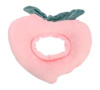 Collier de Récupération Chat Pêche Réglable, Peluche Rose Légère | Aide la Guérison Après Opération ou Blessure, Limite Léchage et Griffures, Sangle Ajustable, pour Chat