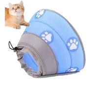 Collier de récupération d'animaux réglable - Cône de Chat Doux, Anti-lèche et Protecteur de la blessure | Collier de cône Respirant pour Les Chiens et Les Chats, Une Aide à la Confortable
