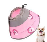 Collier de récupération d'animaux réglable - Cône de Chat Doux, Anti-lèche et Protecteur de la blessure | Collier de cône Respirant pour Les Chiens et Les Chats, Une Aide à la Confortable