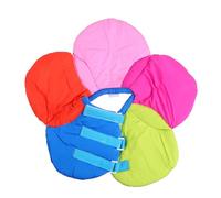 Collier de Récupération pour Chat Anti-griffures Fleur, Après Chirurgie | Tissu Polyester, Forme Fleur, Maintien Ajusté sans Gêner les Mouvements Quotidiens, pour Convalescence Féline