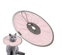 Collier de récupération pour Chat, Collier de récupération réglable pour Chat pour éviter de lécher la plaie, Collier Conique léger et Doux pour Le Soin des plaies