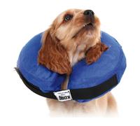 Collier de récupération pour chiens KVP Kong Cloud Bleu Gonflable (25-33 cm)