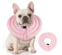 Collier de récupération souple pour chiens à museau court et moyen | Aide à réduire le léchage autour du cou, de la poitrine et du haut du corps | Permet de manger, boire et se reposer