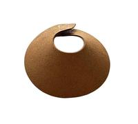 Collier de recyclage pour perroquet - Convient pour perroquets de petite et moyenne taille - Marron - Taille L