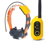Dogtra Pathfinder 2 Mini Collier de Repérage GPS & Dressage Rechargeable, Lumière LED, Application Gratuite et sans Abonnement, Étanche IPX9K, Fonctions de Dressage, Portée 5 km, Jusqu'à 21 Chien