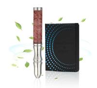 Collier de respiration avec résistance, chaîne de respiration aromatisée avec filtre à huile essentielle naturelle, chaîne de soulagement du stress et de l'anxiété pour adultes