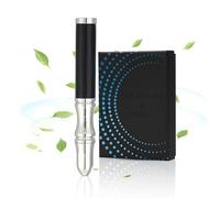 Collier de respiration avec résistance, chaîne de respiration aromatisée avec filtre à huile essentielle naturelle, chaîne de soulagement du stress et de l'anxiété pour adultes