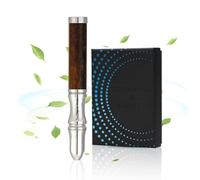 Collier de respiration avec résistance, chaîne de respiration aromatisée avec filtre à huile essentielle naturelle, chaîne de soulagement du stress et de l'anxiété pour adultes