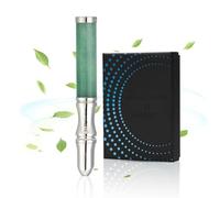 Collier de respiration avec résistance, chaîne de respiration aromatisée avec filtre à huile essentielle naturelle, chaîne de soulagement du stress et de l'anxiété pour adultes