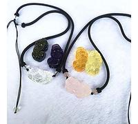 , Collier de Richesse Feng Shui/Pi Yao Dragon Avatar Collier réglable Chakra Pierre précieuse amulette en Cristal pour Argent Bonne Chance Couple Hommes Femmes