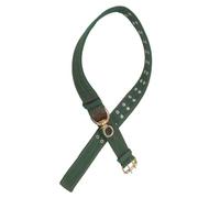 Collier de Sécurité pour Bétail en Nylon, Réglable, 6 Couches | Boucle Métallique à Deux Rangées, Surface Antidérapante Texturée, pour Vaches Jaunes et Buffles, Usage Quotidien