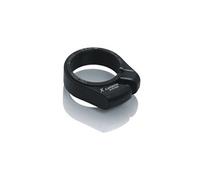 Collier de selle 34,9 mm de carbone noir