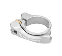 Collier de selle a serrage rapide wolf tooth seatpost clamp quick release argent
