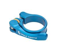 Collier de selle a serrage rapide wolf tooth seatpost clamp quick release bleu