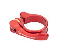Collier de selle a serrage rapide wolf tooth seatpost clamp quick release rouge