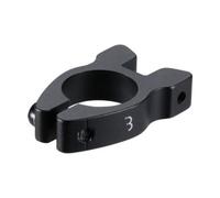 BBB Cycling Tige de Selle en Aluminium pour vélo de Route, VTT et vélo électrique Noir - BSP-99 - CarrierClamp - Diamètre: 34,9 mm