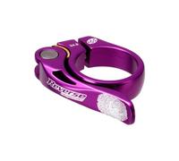 Reverse Collier de serrage de selle Long Life – serrage rapide 34,9 mm Violet