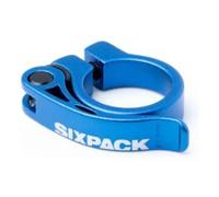 Collier de selle Sixpack Racing Menace 31.8 Bleu