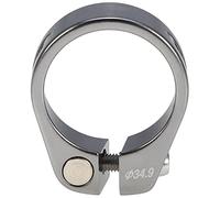 Collier de Selle Vélos VTT Pince Clip de Tube Siège Braquette de Fixation Serrage de Selle Bicyclette Libération Rapide en Alliage d'Aluminium Universel pour 30.4/30.8/31.6mm