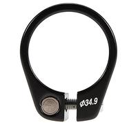 Collier de Selle Vélos VTT Pince Clip de Tube Siège Braquette de Fixation Serrage de Selle Bicyclette Libération Rapide en Alliage d'Aluminium Universel pour 30.4/30.8/31.6mm (Couleur : Noir)