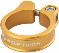 Wolf Tooth Cnc Saddle Clamp Jaune 31.8 mm