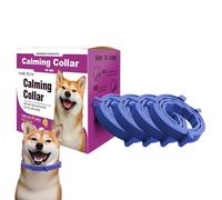 Collier de séparation pour chiens, collier anti-mauvais comportement pour chiens | Colliers de soulagement longue durée 4 pièces avec longueur réglable jusqu'à la séparation,Accessoires apaisants pour