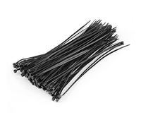 Collier De Serrage 200pcs 3 x 200mm Nylon Câble plastique Cadre de câble Zip Fixer la sangle d'enveloppe de fil Serre Cable