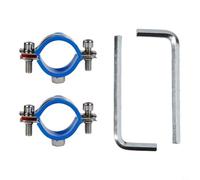 Collier de serrage 25-28 mm pour kit de réparation de chaise de bureau | Convient pour 25-28 mm, montage facile, économise les coûts pour les nouveaux cylindres, métal robuste