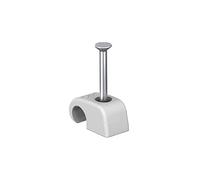 Clip adhésif OBO avec clou 2228440 gris clair, 202635LGRSP 2x35mm