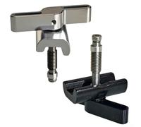 Collier de serrage à boucle en C en alliage d'aluminium pour vélos pliants Brompton, verrou de connecteur de cadre robuste, charnière de renfort légère pour la stabilité du tube de tête, finition