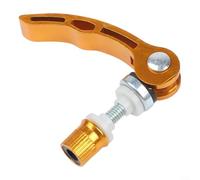 Collier de serrage à dégagement rapide pour tige de selle de vélo M6 x 45 mm en alliage d'aluminium pour tige de selle de vélo, outil léger, réglage de la hauteur pour le cyclisme et (dieu m6 x 45 mm)
