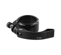 Collier de serrage à dégagement rapide pour tige de selle de vélo pliable Dahon | 40,8 mm ID pour tige de selle de 33,9 mm | Support de selle léger en alliage d'aluminium 6061 avec finition anodisée