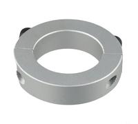 Collier de serrage à double axe fendu avec corps en alliage d'aluminium pour fixation d'arbre 45 mm, 50 mm, 55 mm, 60 mm (60 mm)