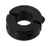 Collier de serrage à double fente, Collier à arbre fendu en acier au carbone noir, diamètre intérieur 6-55mm(2.17 Inch(55mm))