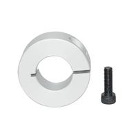 Collier de serrage à double fente, Collier d'arbre à pince fendu en alliage d'aluminium, Type de vis, diamètre 3-100mm(MQ22 45 12)