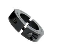 Collier de serrage à double fente, Machines-outils, collier à arbre fendu, vis de réglage, diamètre intérieur en acier anodisé 3-100mm(40 60 15mm)