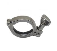 Collier de serrage à installation rapide en acier inoxydable 304, bride de serrage standard en forme de V(77)