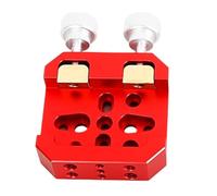 Collier de serrage à queue d'aronde en alliage d'aluminium pour télescope astronomique, montage équatorial et rails de lunette de visée (rouge)