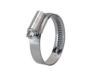 Collier de serrage à vis sans fin en acier chromé 1.4016 (W2), conforme à la norme DIN 3017, plage de serrage 12,0-20,0 mm, largeur 12,0 mm