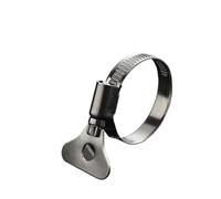 Collier de serrage à vis sans fin en acier inoxydable 201, réglable, 6 à 60 mm, for tuyau d'eau, plomberie, automobile et mécanique(32-50mm)