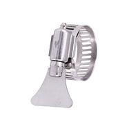 Collier de serrage avec poignée réglable en acier inoxydable 304 fermoir de tuyau d'eau outil de fixation de raccord de tube, 33,57 mm