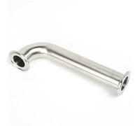 Collier de serrage coudé à 90 degrés avec rallonge et traitement de pièces non standard L152 L204 L254L305 L457 L610(OD38MM,L152MM_SS316L)