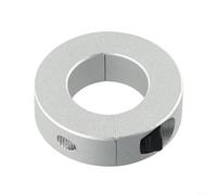 Collier de serrage de diamètre intérieur, bague de fixation d'axe optique, collier de serrage double fente 12 mm à 38 mm, bague de limitation de roulement (12 mm)