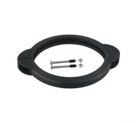 Collier de serrage de piscine pièce de rechange pour pompe à filtre à sable Intex de 30,5 cm et 35,5 cm avec vis et écrous Noir Matériau ABS Installation facile Fixation sécurisée Équipement de spa