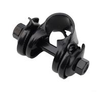 Collier de serrage de selle 24 mm pour double rail, clip fixe en acier au carbone avec douille convexe concave et design en dents de scie, support de rechange noir